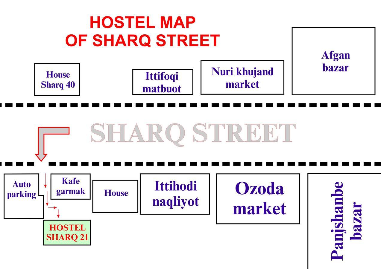 Guest House Sharq 21 후잔트 외부 사진